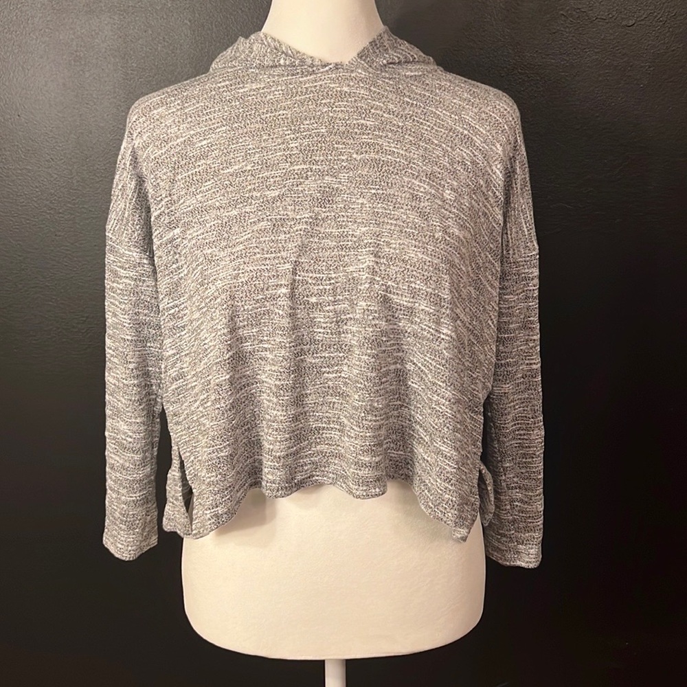 Forever 21 heather gray light hoodie size small